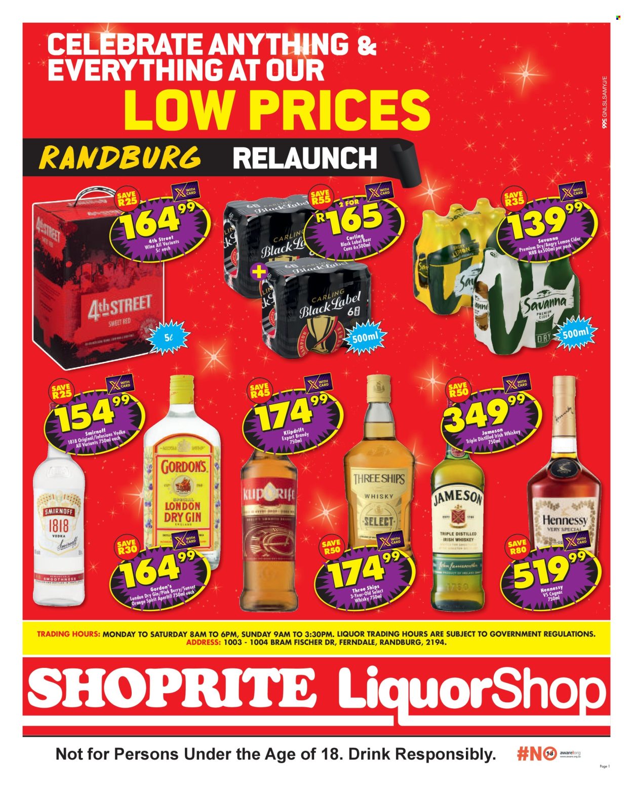 Shoprite specials - 31/08/2026 - 13/09/2026. Page 1