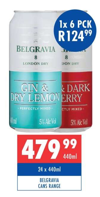 BELGRAVIA CANS RANGE