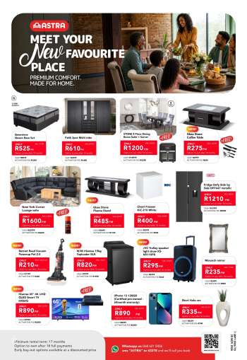 Astra Furnishers catalogue  - 01/09/2026 - 30/11/2026.