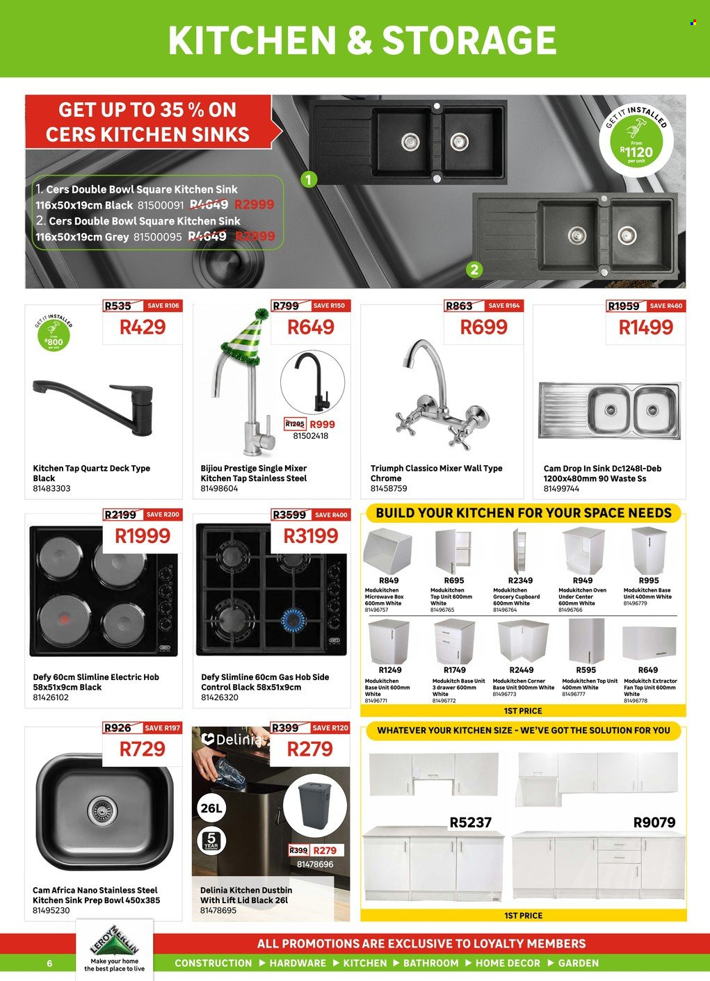 Leroy Merlin specials - 01/09/2026 - 30/09/2026. Page 6