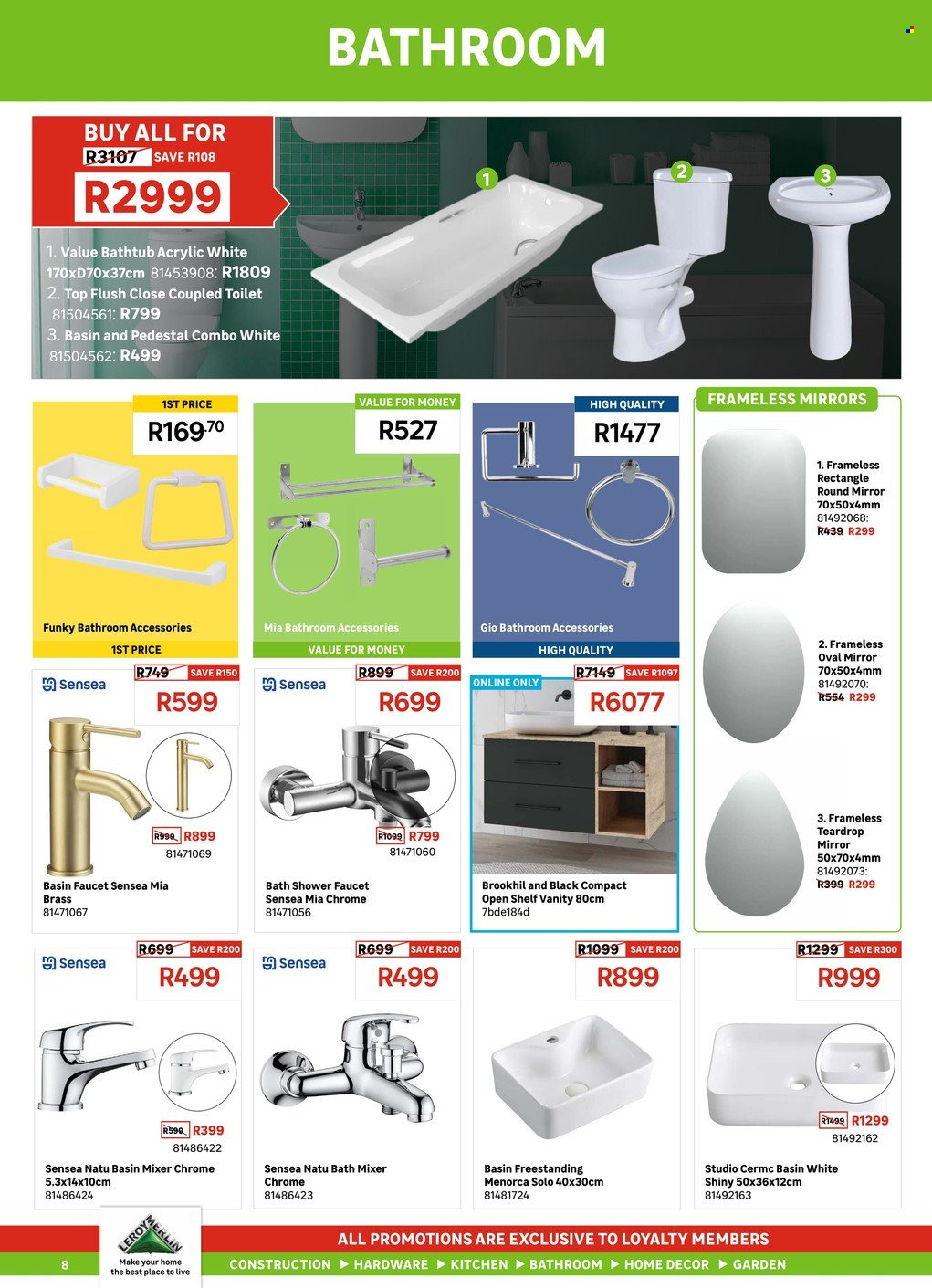 Leroy Merlin specials - 01/09/2026 - 30/09/2026. Page 8