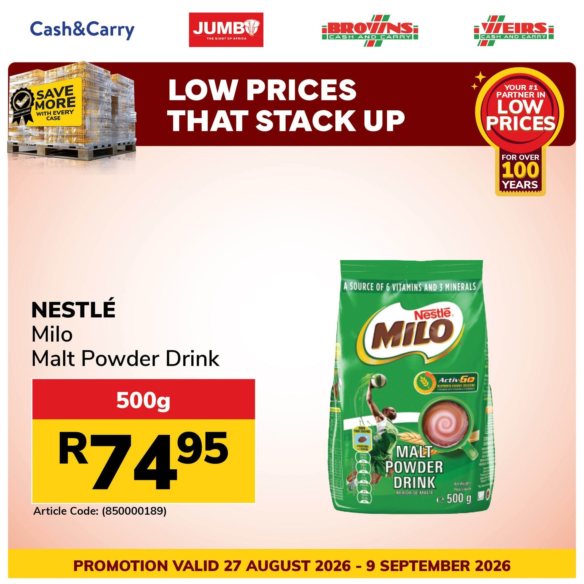 Jumbo Cash & Carry specials - 27/08/2026 - 09/09/2026. Page 4