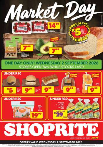 Shoprite catalogue  - 02/09/2026 - 02/09/2026.