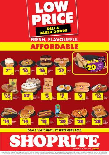 Shoprite catalogue  - 01/09/2026 - 27/09/2026.