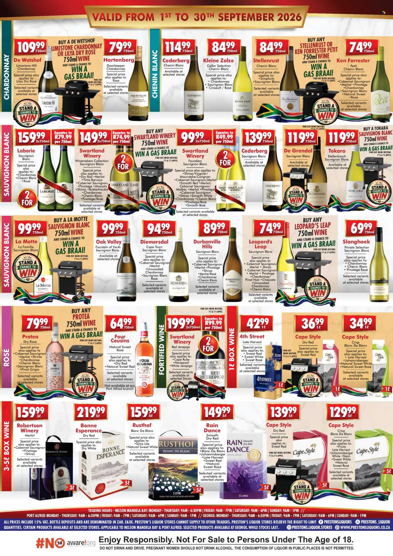 Prestons Liquor Stores specials - 01/09/2026 - 30/09/2026. Page 2