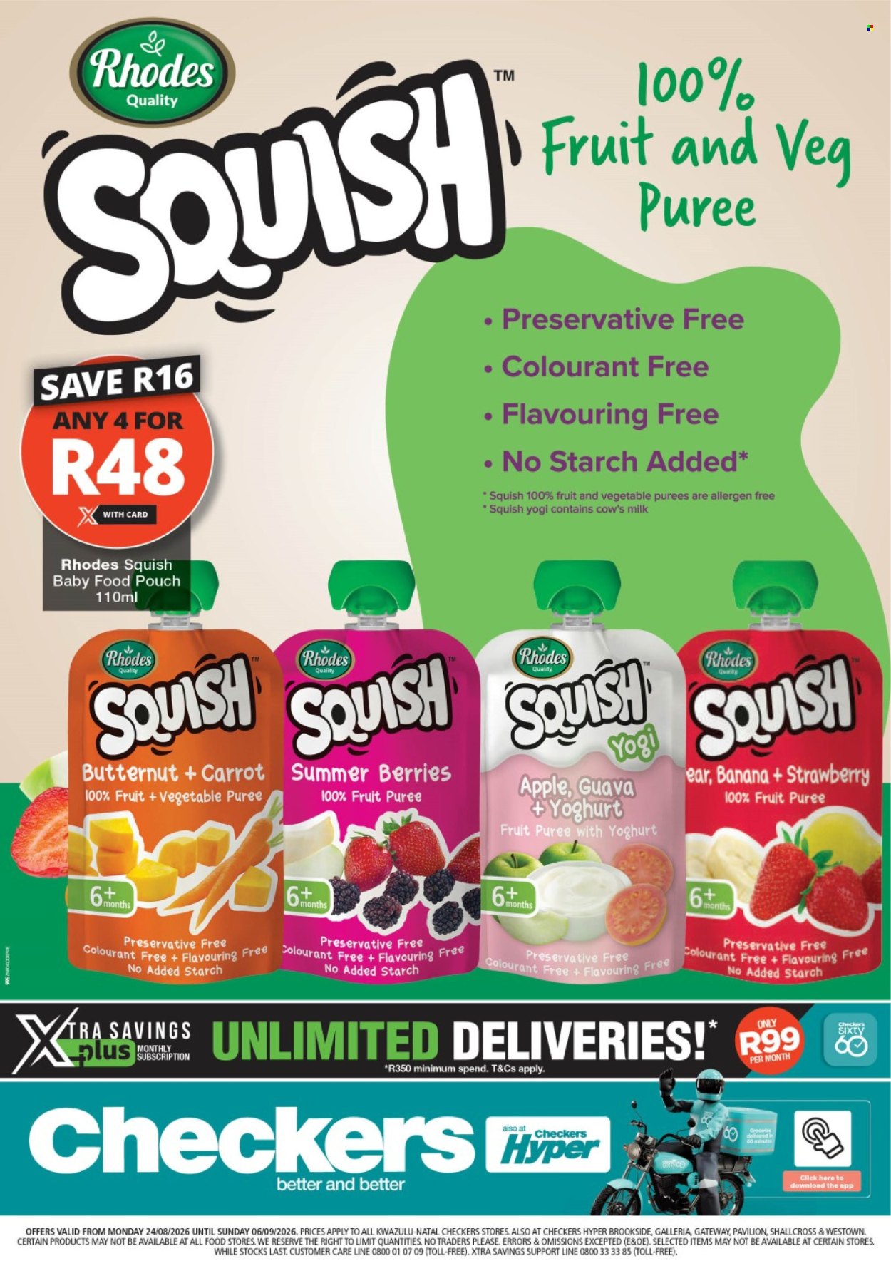 Checkers specials - 24/08/2026 - 06/09/2026. Page 1
