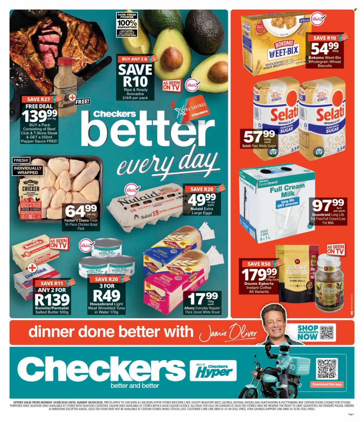 Checkers specials - 24/08/2026 - 06/09/2026. Page 1