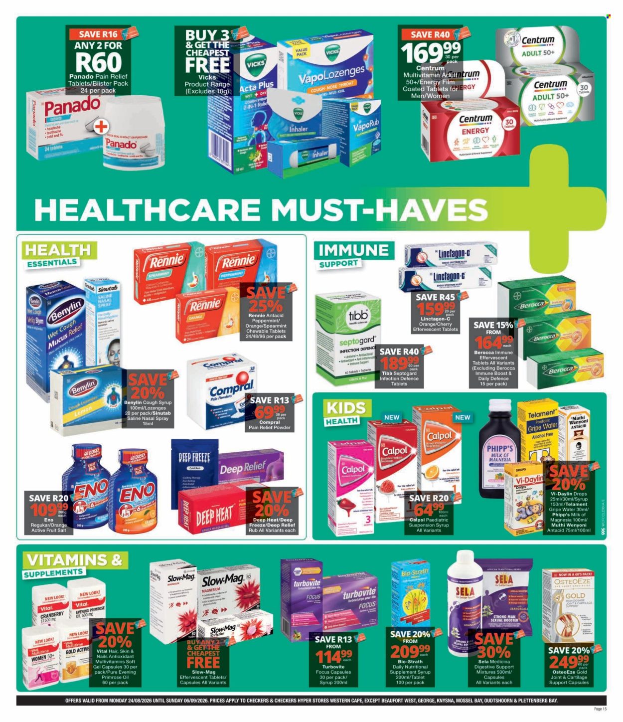 Checkers specials - 24/08/2026 - 06/09/2026. Page 15