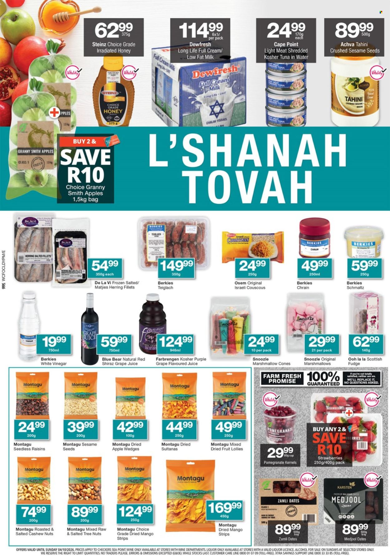 Checkers specials - 24/08/2026 - 04/10/2026. Page 1