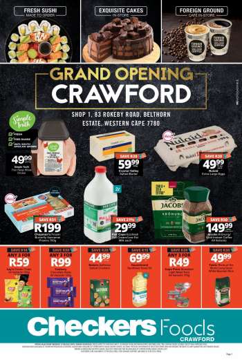 Checkers catalogue  - 27/08/2026 - 06/09/2026.