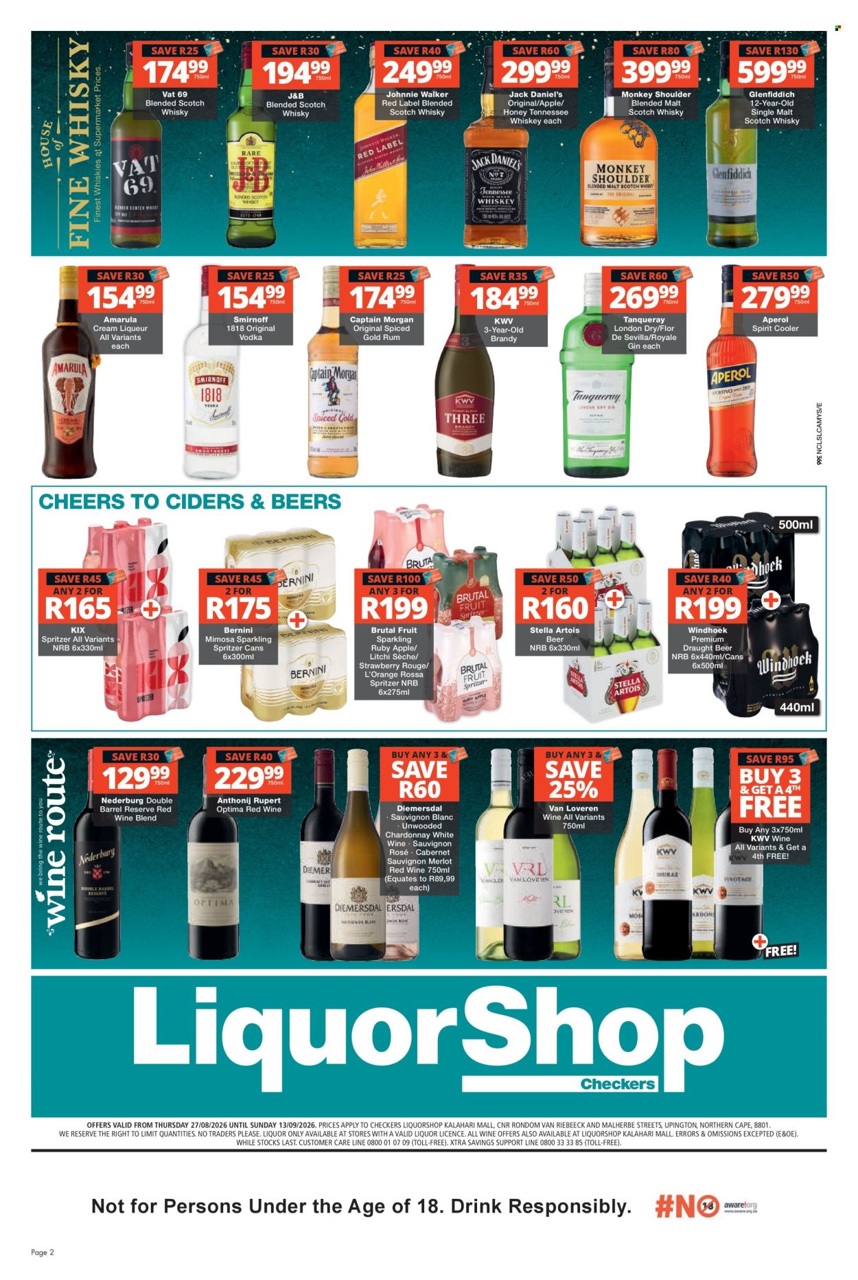 Checkers specials - 27/08/2026 - 13/09/2026. Page 2