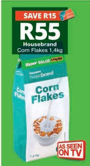 Housebrand Corn Flakes 1.4kg