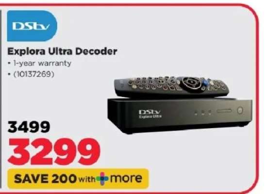 DSTV Explora Ultra Decoder