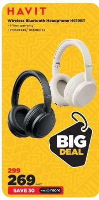 Havit Wireless Bluetooth Headphone H619BT