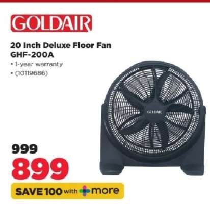 Goldair 20 Inch Deluxe Floor Fan GHF-200A
