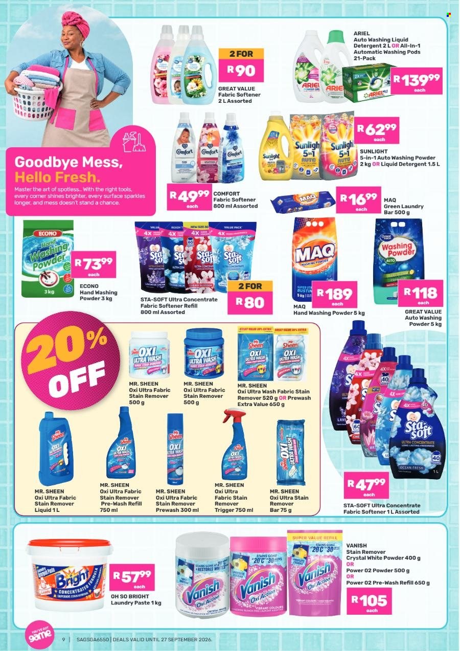 Game specials - 25/08/2026 - 27/09/2026. Page 9