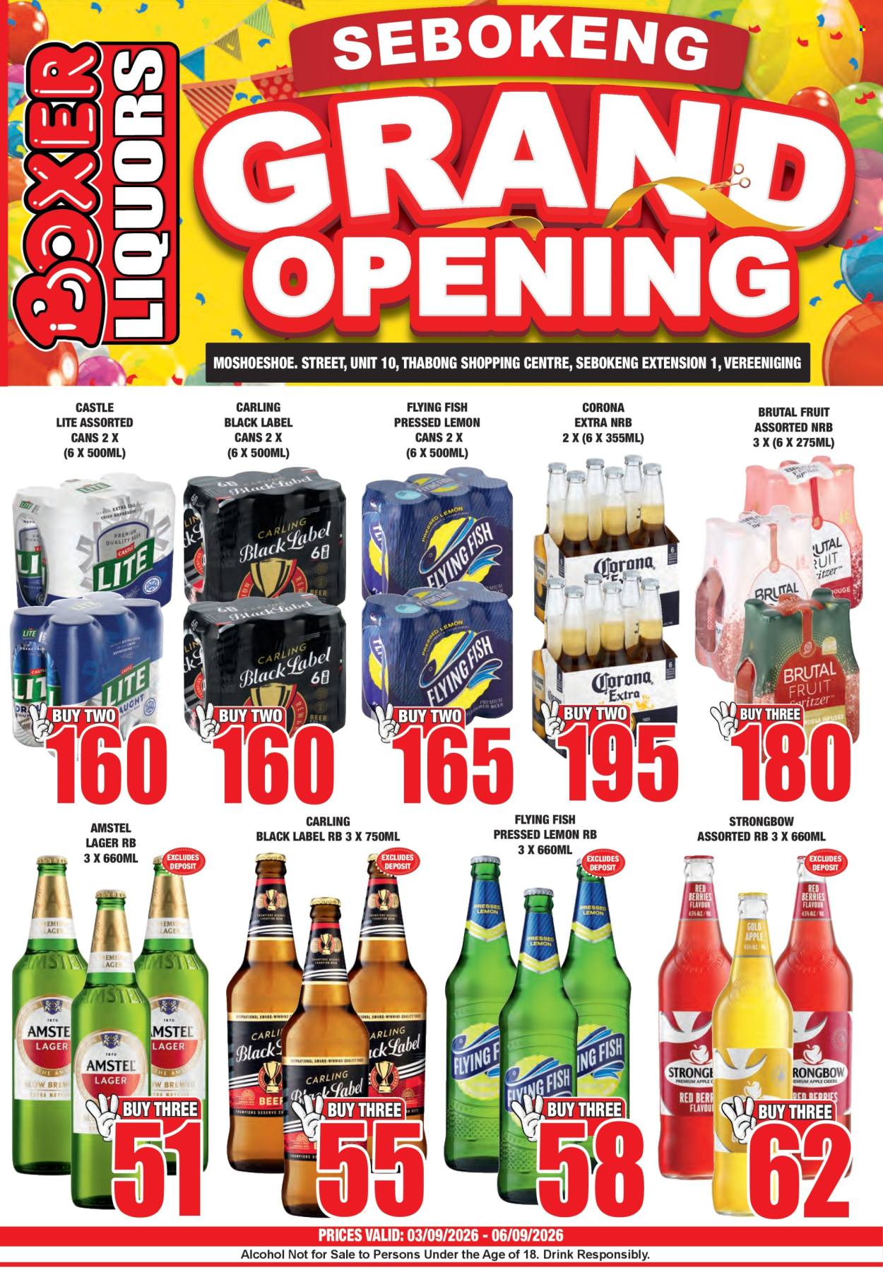 Boxer specials - 03/09/2026 - 06/09/2026. Page 1