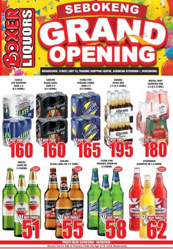 Boxer catalogue  - 03/09/2026 - 06/09/2026.