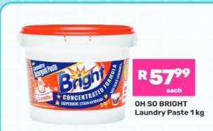 Oh So Bright Laundry Paste 1 kg