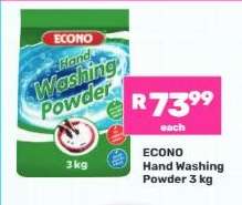Econo Hand Washing Powder 3 kg