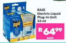 RAID Electric Liquid Plug-In Unit