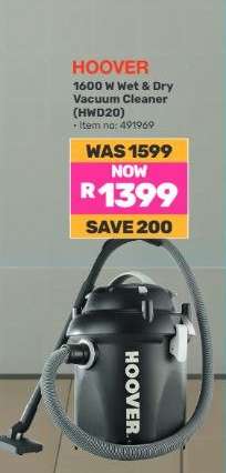 HOOVER 1600 W Wet & Dry Vacuum Cleaner (HWD20)