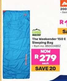 The Weekender 150 E Sleeping Bag