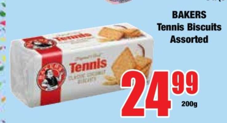 BAKERS Tennis Biscuits Assorted