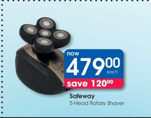 Safeway 5-Head Rotary Shaver