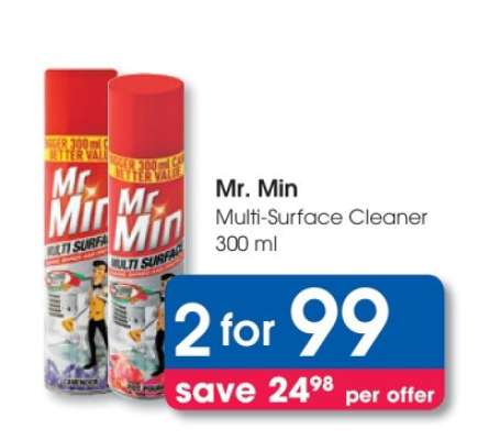 Mr. Min Multi-Surface Cleaner 300 ml