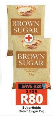 SUGARFIELDS BROWN SUGAR 2kg