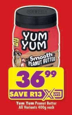 Yum Yum Peanut Butter