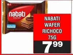 NABATI WAFER RICHOCO 75G