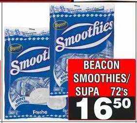 BEACON SMOOTHIES/SUPA 72's
