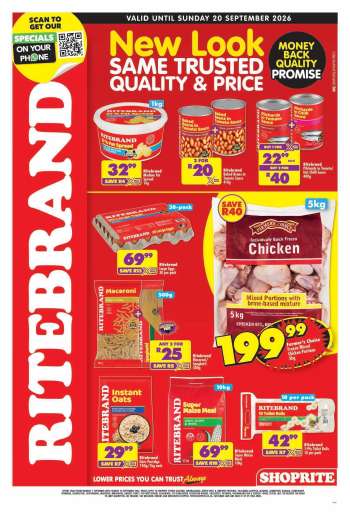 Shoprite catalogue  - 07/09/2026 - 20/09/2026.