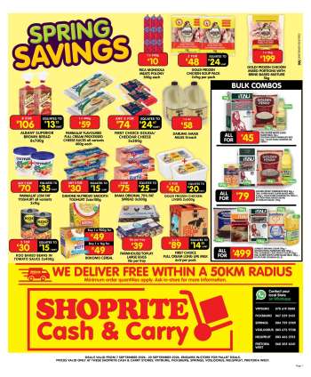 Shoprite catalogue  - 07/09/2026 - 20/09/2026.