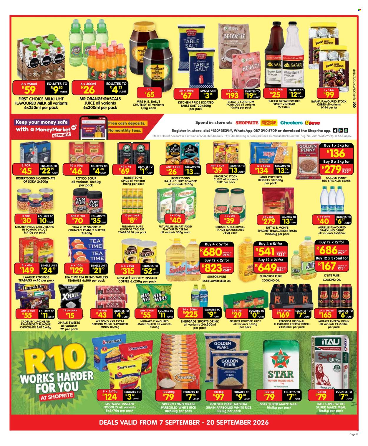 Shoprite specials - 07/09/2026 - 20/09/2026. Page 3