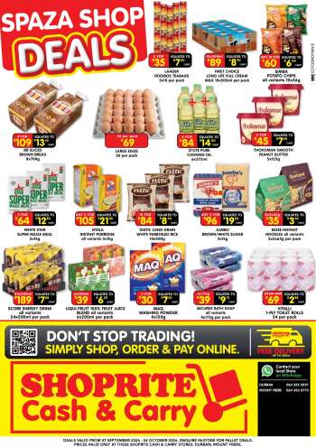 Shoprite catalogue  - 07/09/2026 - 04/10/2026.