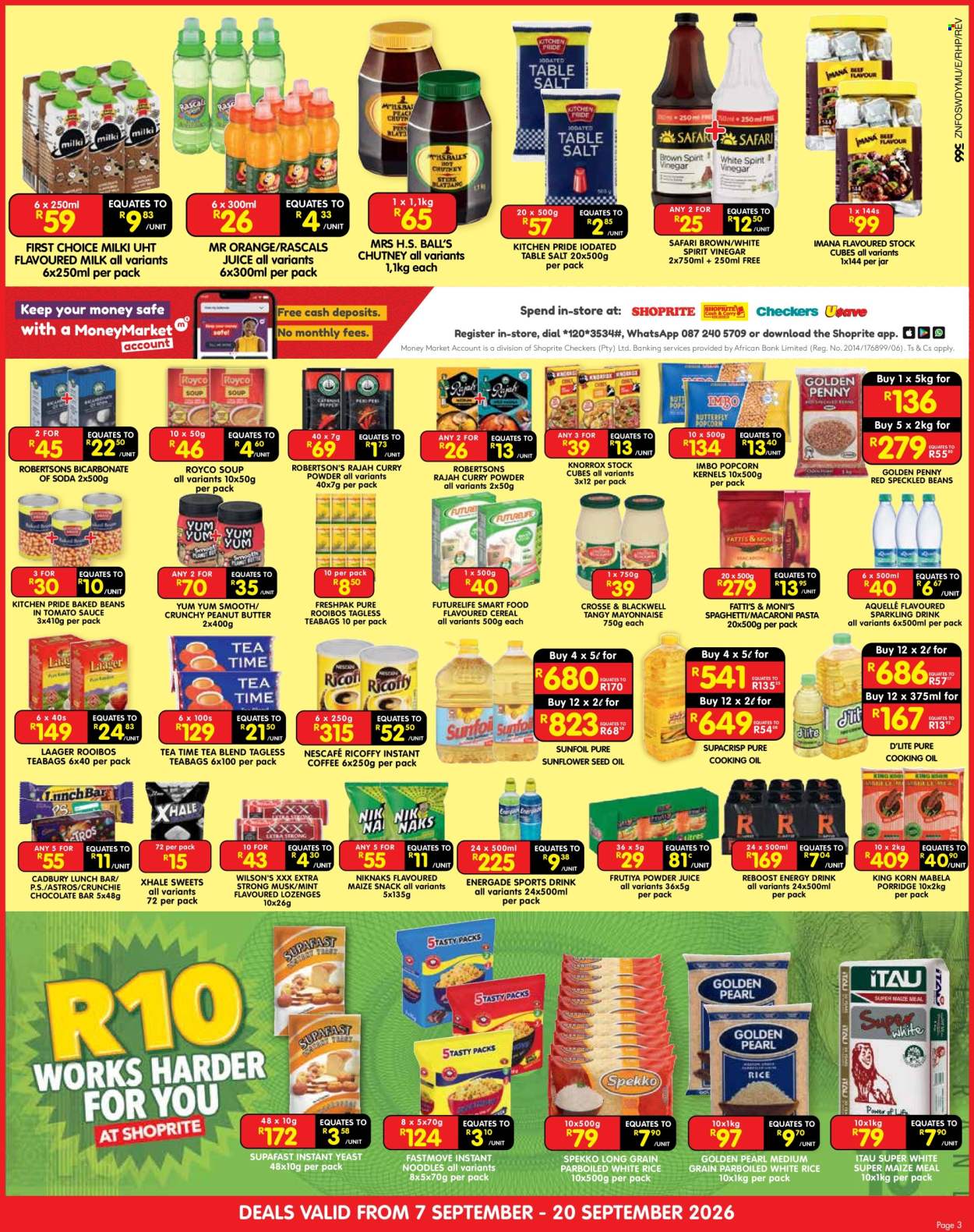 Shoprite specials - 07/09/2026 - 20/09/2026. Page 3