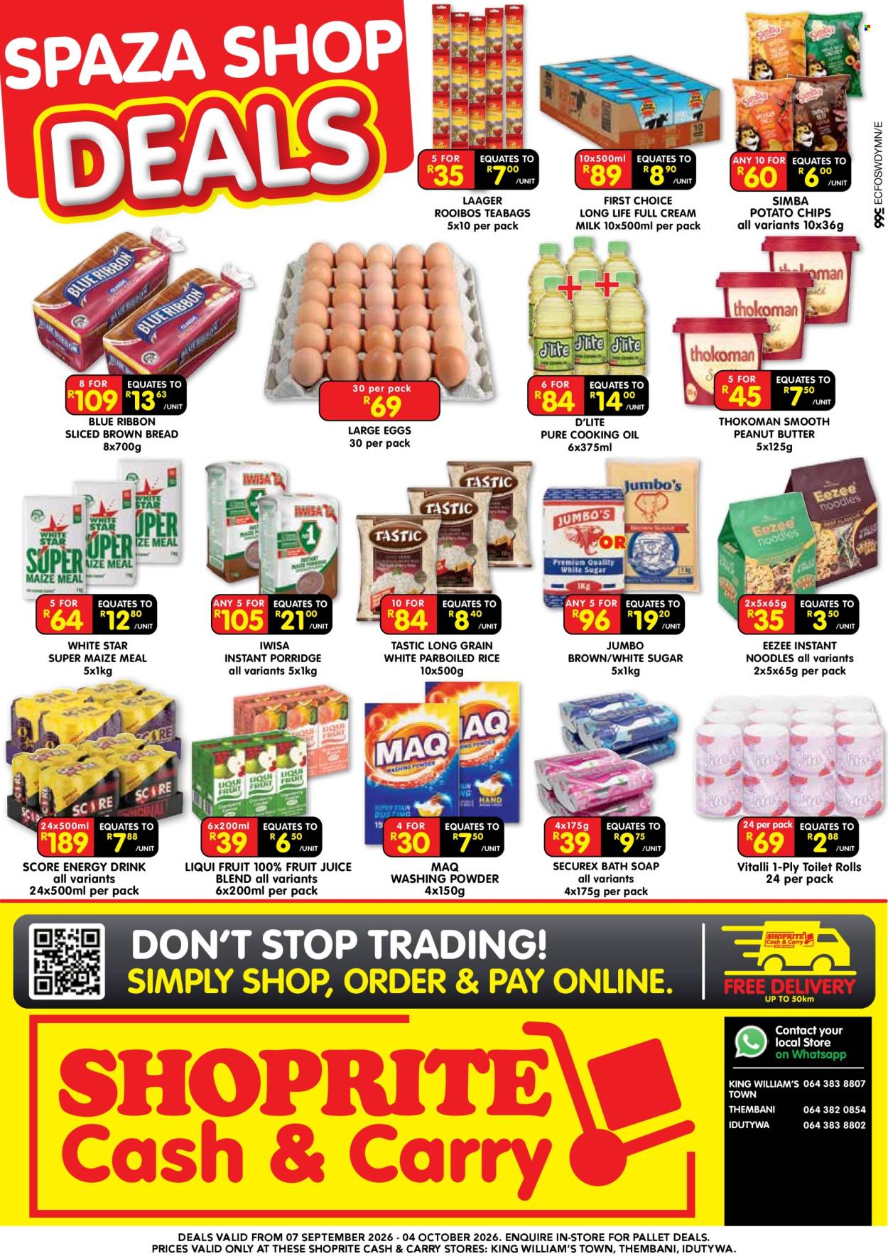 Shoprite specials - 07/09/2026 - 04/10/2026. Page 1