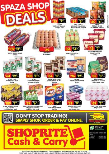 Shoprite catalogue  - 07/09/2026 - 04/10/2026.