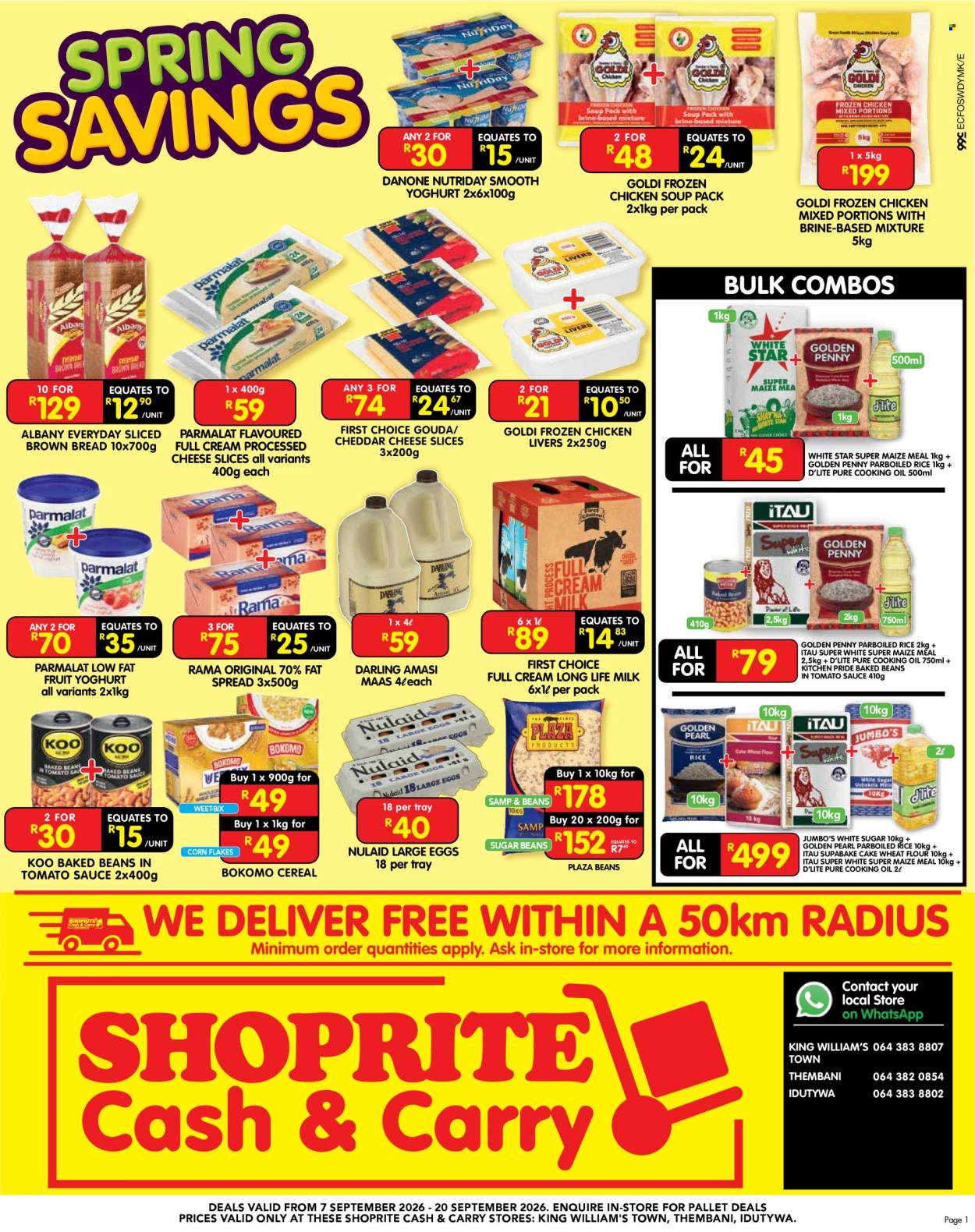 Shoprite specials - 07/09/2026 - 20/09/2026. Page 1