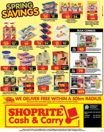 Shoprite catalogue  - 07/09/2026 - 20/09/2026.
