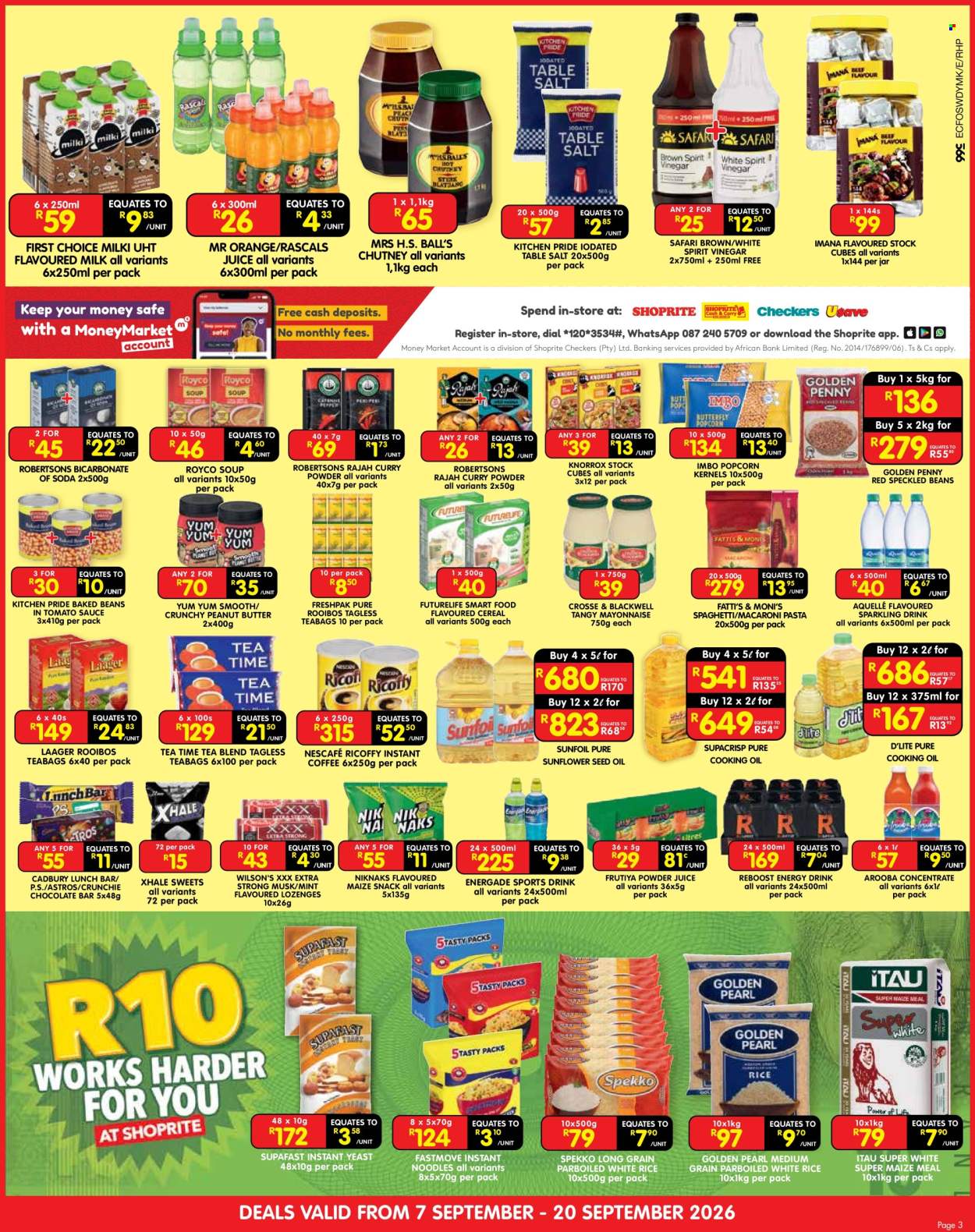 Shoprite specials - 07/09/2026 - 20/09/2026. Page 3