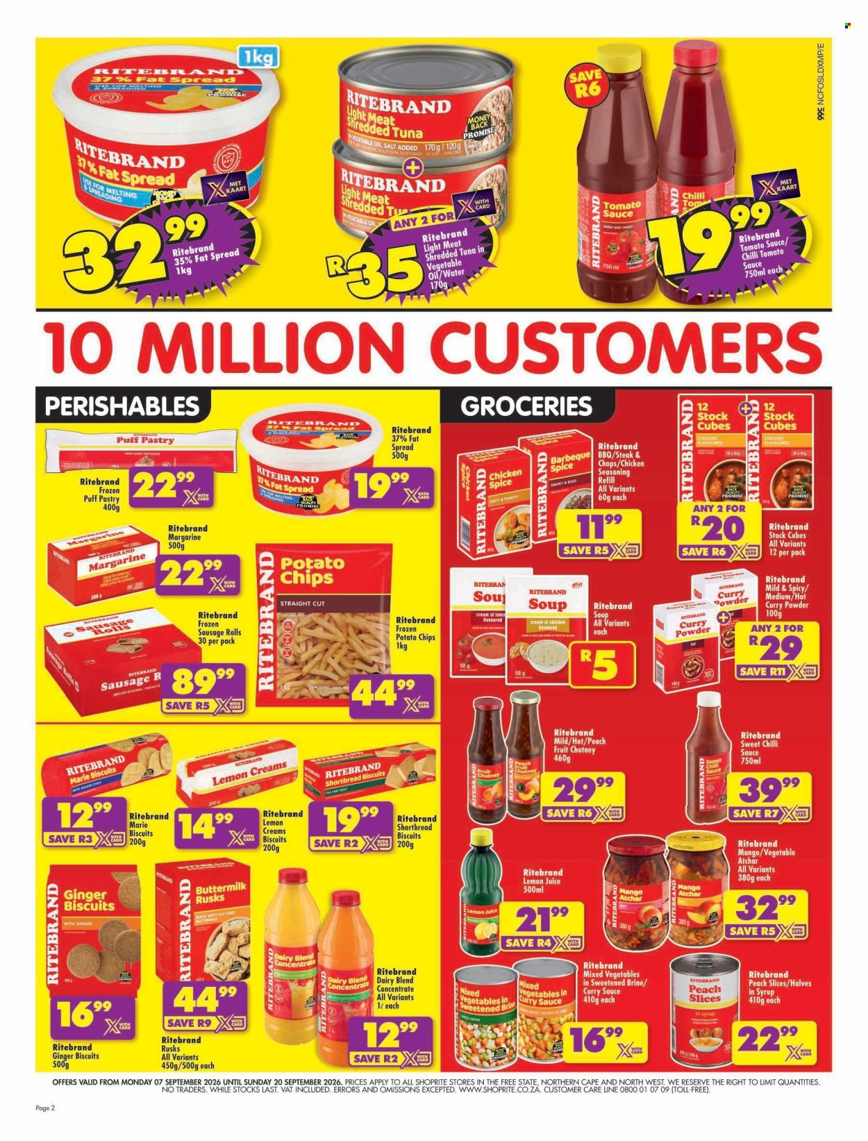 Shoprite specials - 07/09/2026 - 20/09/2026. Page 2