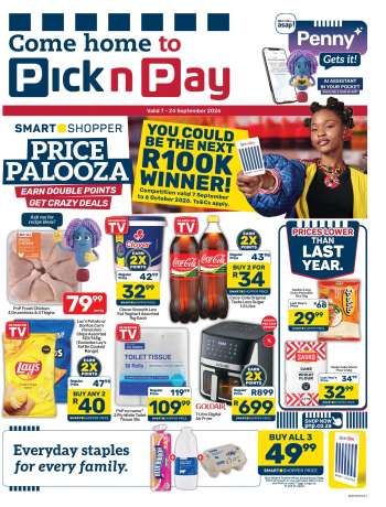Pick n Pay Supermarket catalogue  - 07/09/2026 - 24/09/2026.
