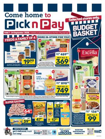 Pick n Pay QualiSave catalogue  - 07/09/2026 - 24/09/2026.