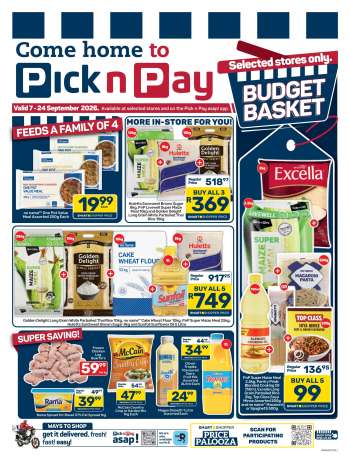 Pick n Pay QualiSave catalogue  - 07/09/2026 - 24/09/2026.