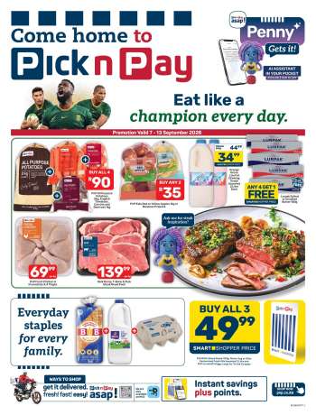 Pick n Pay catalogue  - 07/09/2026 - 13/09/2026.