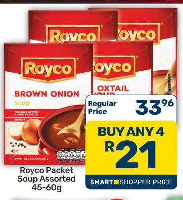 Royco Packet Soup Assorted 45-60g